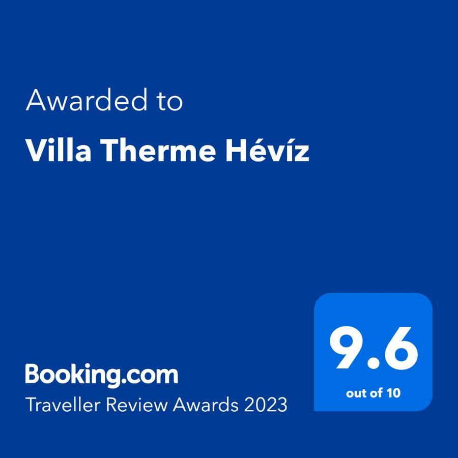 Villa Therme Hévíz Екстериор снимка
